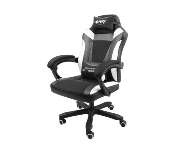 Natec Fury Avenger M+ Czarno-biały NFF-1710 - 1383588 - zdjęcie 3